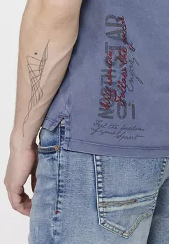 Поло KOROSHI Kurzarm Polo, синий