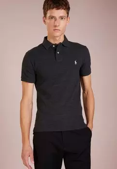Polo КОРОТКИЙ РУКАВ Polo Ralph Lauren, черно-угольный вереск