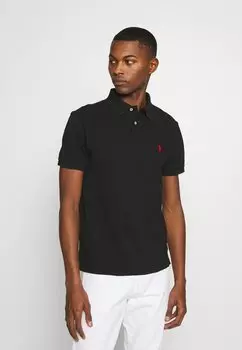 Поло КОРОТКИЙ РУКАВ Polo Ralph Lauren, черный