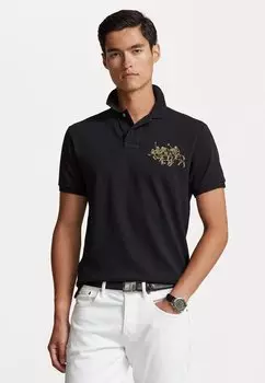 Поло КОРОТКИЙ РУКАВ Polo Ralph Lauren, черный