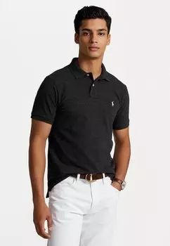 Поло КОРОТКИЙ РУКАВ Polo Ralph Lauren, вереск черный меланж