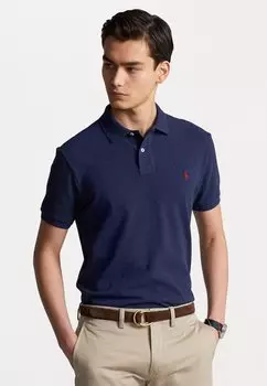 Поло КОРОТКИЙ РУКАВ Polo Ralph Lauren, весенний темно-синий вереск