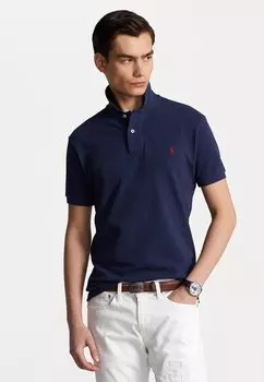 Поло КОРОТКИЙ РУКАВ Polo Ralph Lauren, весенний темно-синий вереск
