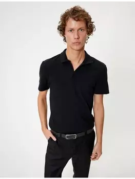 Поло KOTON T shirt, черный