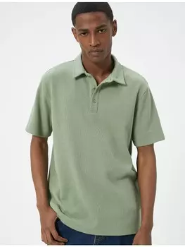 Поло KOTON T shirt, хаки