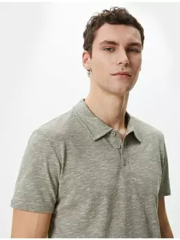 Поло KOTON T shirt, хаки