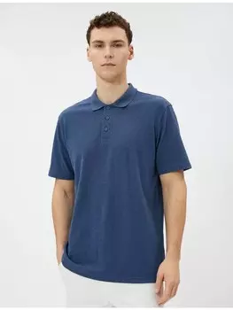 Поло KOTON T shirt, синий