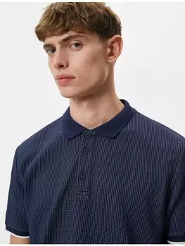 Поло KOTON T shirt, темно-синий