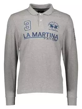 Поло La Martina, серый