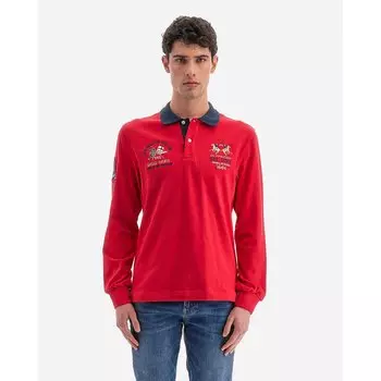 Поло La Martina Wilber, красный