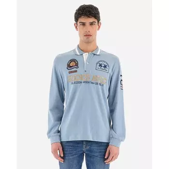 Поло La Martina Wilkinson, синий