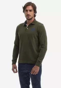 Поло La Martina, зеленый