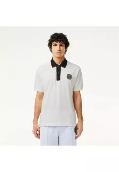 Поло Lacoste, белый