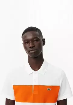 Поло Lacoste, белый