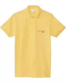 Поло Lacoste Kids Short Sleeve Polo Shirt, цвет Cornsilk