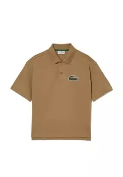 Поло Lacoste, коричневый
