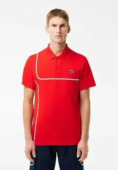 Поло Lacoste, красный