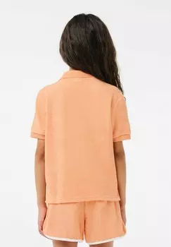 Поло Lacoste, оранжевый