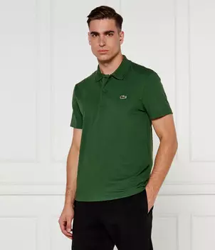 Поло Lacoste Regular Fit, зеленый