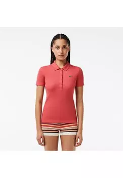 Поло Lacoste, розовый