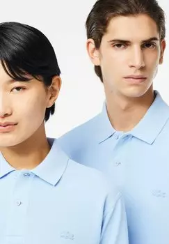 Поло Lacoste, синий ivt
