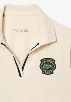 Поло Lacoste Sport, бежевый
