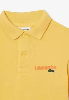 Поло Lacoste, светло-желтый