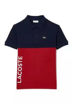 Поло Lacoste, темно-синий