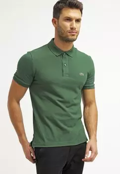 Поло Lacoste, зеленый