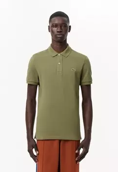 Поло Lacoste, зеленый