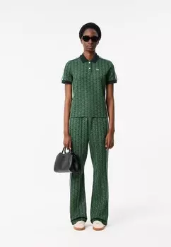 Поло Lacoste, зеленый