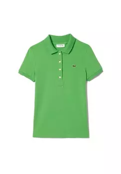 Поло Lacoste, зеленый