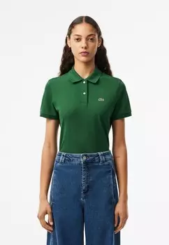 Поло Lacoste, зеленый