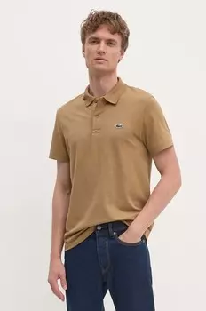 Поло Лакоста Lacoste, коричневый