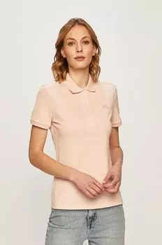 Поло Лакоста Lacoste, розовый