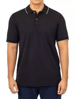 Поло Лара с кончиками Vellapais, черный