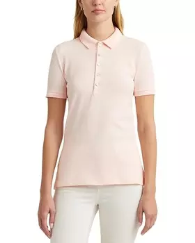 Поло LAUREN Ralph Lauren Piqu Shirt, цвет Pink Opal