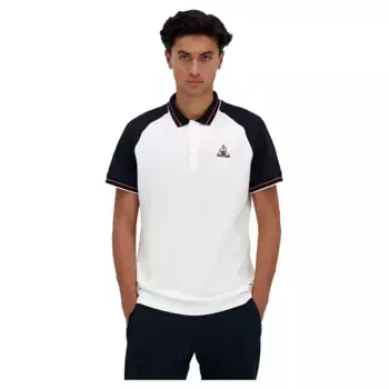 Поло Le Coq Sportif 2422232 Heritage N°2, белый