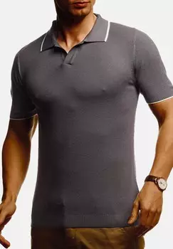 Поло Leif Nelson, темно-серый