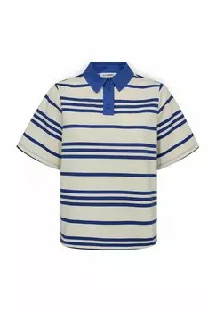 Поло LENNONCC STRIPE POLO TEE Co'couture, синий