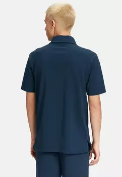Polo Leshan Blocked Fila, черный ирис истинно красный