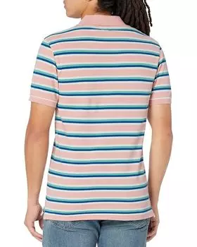 Поло Levi's Mens Housemark Polo, цвет Peachskin Stripe