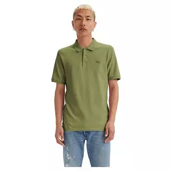 Поло Levi's Slim Housemark, зеленый