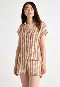 Поло Lindex, бежевый