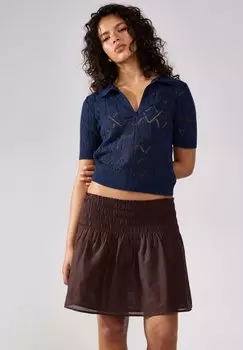 Поло Lindex, синий