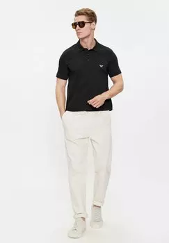 Поло Linea Emporio Armani, черный
