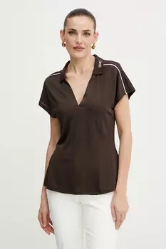 Поло Liu Jo, коричневый