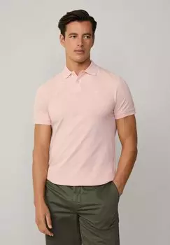 Поло LOGO Hackett London, фуксия