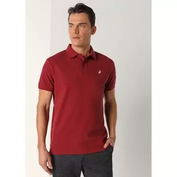 Поло Lois Jeans Basic, красный