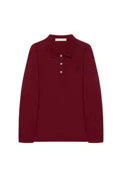 Поло Long Sleeve Custom Fit Petra Go B Ml Polo Club, цвет garnet